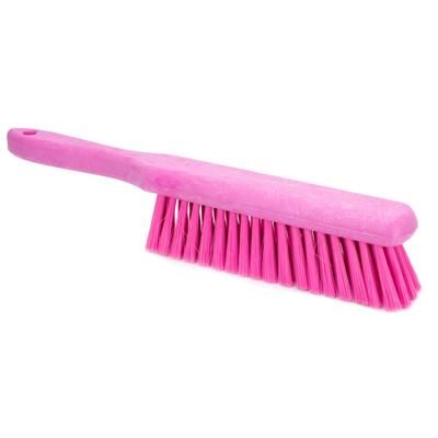 Carlisle 40480EC26 13 1/2" Counter/Bench Brush - Poly/Plastic, Pink