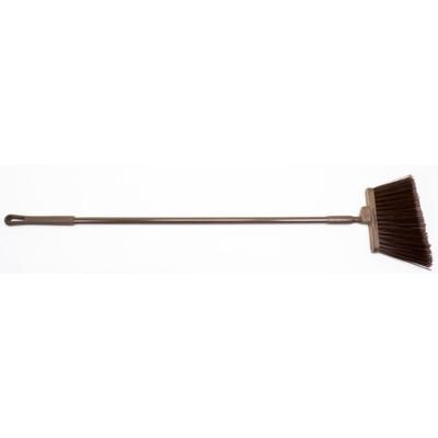 Carlisle 41082EC01 56"L Sparta Duo-Sweep Lobby Broom w/ Angled Bristles & Fiberglass Handle, Brown, Case of 12