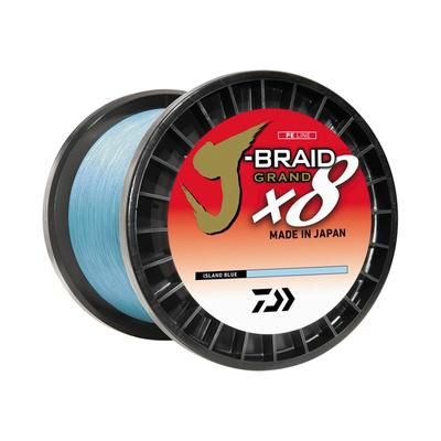 Daiwa J-Braid x8 Grand Braid Line w/Bulk Spool 3000yds 50lb Island Blue JBGD8U50-3000IB