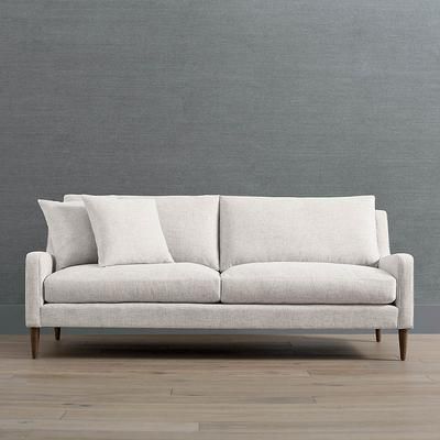 Geneva Sofa - Stone Ross Performance Leather - Frontgate