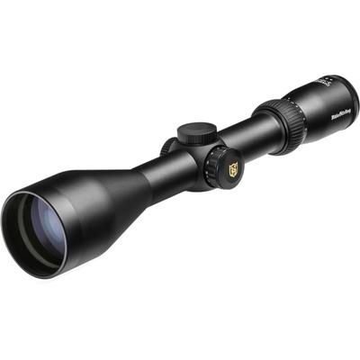Nikko Stirling Diamond 3-12x56mm Illuminated 30mm Tube Rifle Scope Second Focal Plane Illuminated German 4 Dot Reticle Matte Black NDSI31256