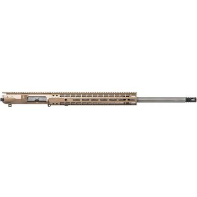 Aero Precision Complete Upper Receiver M5E1 24in Barrel 6.5mm Creedmoor Rifle Length 1-8 Twist 416R Stainless Steel EM15 Handguard FDE Cerakote