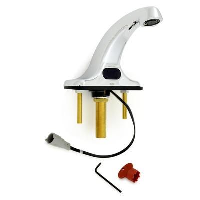 Zurn Industries P6915-XL-1 Deck Mount Sensor Faucet - 4" Center Set, Chrome, Lead Free, Z6915-XL
