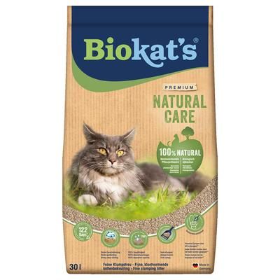 30L Biokat's Natural Care Cat Litter Cat