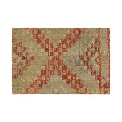 "Pasargad Home Vintage Turkish Kilim Multi Color Accent Pillow Cover - 16" x 24" - Pasargad Home 048704"