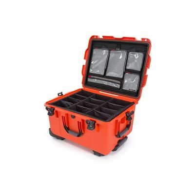 Nanuk Case 960 w/lid org. - w/divider Orange Large 960S-060OR-0A0