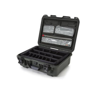 Nanuk Case 930 w/lid org. w/divider Olive Large 930S-060OL-0A0