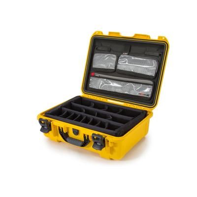Nanuk Case 930 w/lid org. w/divider Yellow Large 930S-060YL-0A0