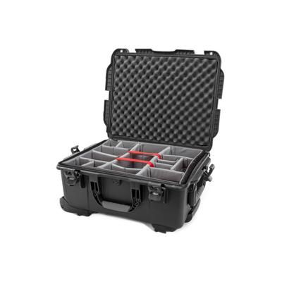 Nanuk Case 955 w/padded divider Black Large 955S-020BK-0A0