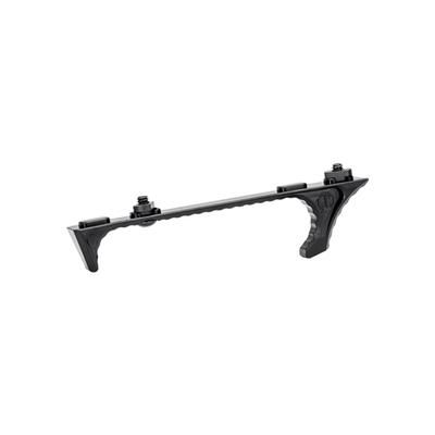 JMac Customs HRD Extended MLOK Handstop Hard Coat Anodized Black HRD-EXT
