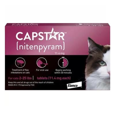 Capstar Cats 2 - 25 Lbs 6 Tablet