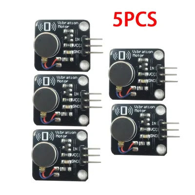 5 pièces PWM Vibration moteur interrupteur jouet capteur Module DC 5V téléphone portable vibrateur pour Arduino MEGA2560 R3 Kit de bricolage 9000 tr/min Minimum