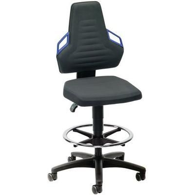 Siège Haut Ergoconfort Supertec Noir Roulettes Autobloquante - Bimos