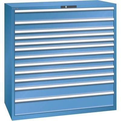 Armoire Bleu Cap. 1431x725x1450 Avec 12 Tir. 200kg - Lista