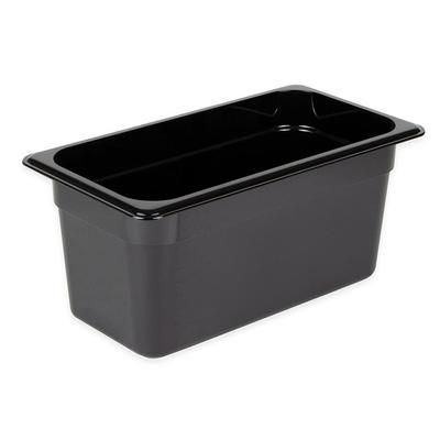 Cambro 36CW110 6"D Third Size Food Pan, Black