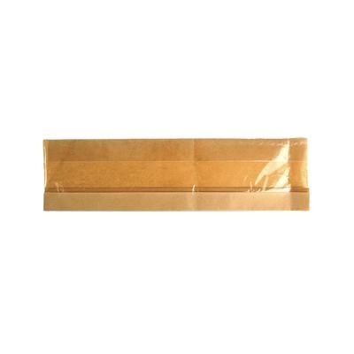 LK Packaging RF-3215KW ReadyFresh Side Gusset Sandwich Bag w/ Window - 3 1/4" x 15" x 2" SG, ReadyFresh, Brown