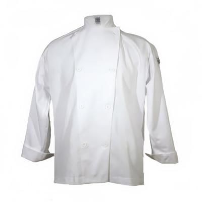 Chef Revival J002-5X Poly Cotton Traditional Chef Jacket, 5X, White