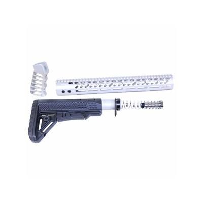 Guntec USA AR .308 Ultralight Series Complete Furniture Set Clear ULTRA-SET-308-CLEAR