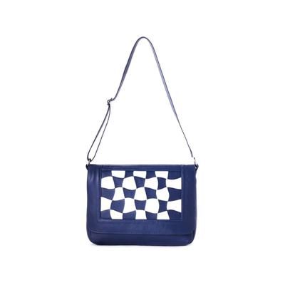 Urbn Chc Venus Bulletproof Purse Blue/White Large VENBLU/002