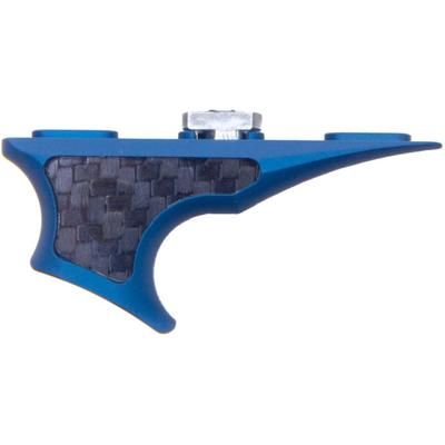 Fortis Manufacturing Shift Reversible Handstop Carbon Fiber Blue Blue SHIFT-HNDSTP-ML-CF-BLU