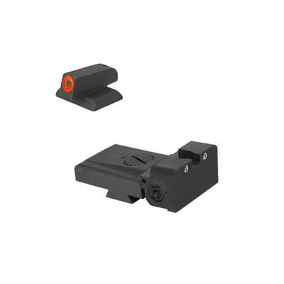Kensight Springfield Rounded Blade Tritium Rear Sight Orange 981-253