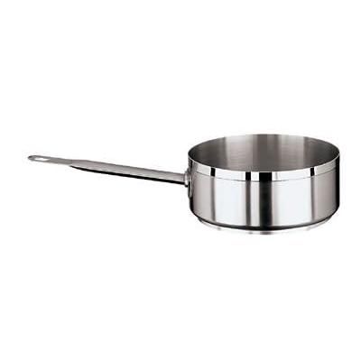 Paderno 11108-16 Saute Pan, 1 3/8 qt, Stainless, Triple Layer Bottom, Silver