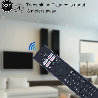 Télécommande de remplacement pour Philips 7900 Series, 43PUS7906, 12 Smart TV 398GR10BEPHN00Rivière BC BRC09aster 501, 01 Rakuten TV Netfilx