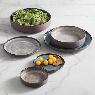 Set of 4 Northern Lights Dinnerware - Blue, Cereal Bowl in Blue - Frontgate