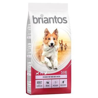 2x14kg Adult Salmon Briantos Dry Dog Food