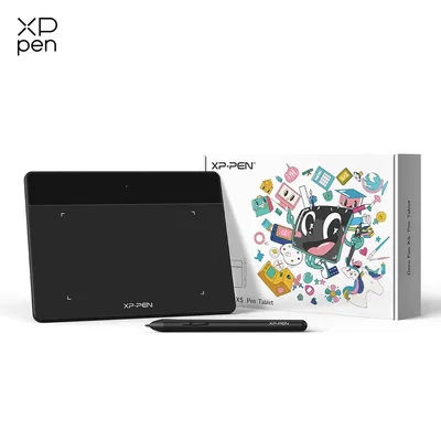 XPPen Deco Fun XS Digital Drawing Tablet Graphics Tablet 4 inch for Art Signature Online Education for Windows Mac Android Linux