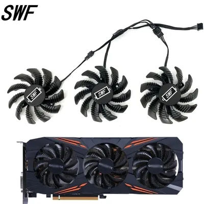New 75MM T128010SU PLD08010S12HH Cooling Fan For Gigabyte AORUS GTX 1080 1070 Ti 1060 G1 Gaming Graphics Card Cooler Fan