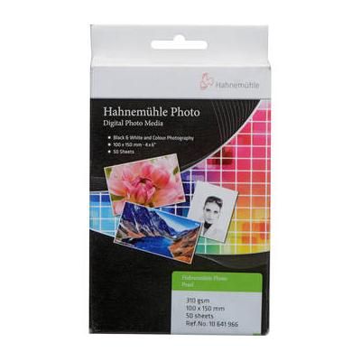 Hahnemuhle Photo Pearl 310 Paper (4 x 6", 50 Sheets) 10641966