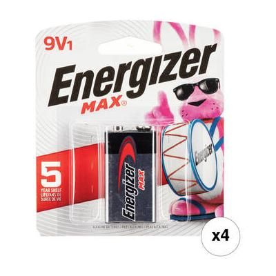 Energizer 9V Alkaline Battery (4-Pack) 522BP