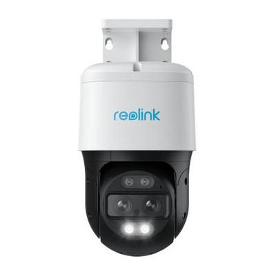 Reolink TrackMix PoE 4K UHD Outdoor Dual-Lens PTZ Network Security Camera with Nigh TMP4K