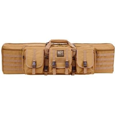 Bulldog Cases & Vaults Deluxe Single Tactical Rifle Case Tan 36in BDT3736T
