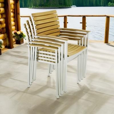 4 Vogue Stacking Chairs