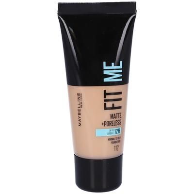 Maybelline New York Fondotinta Fit Me Matte & Poreless 112 Soft Beige
