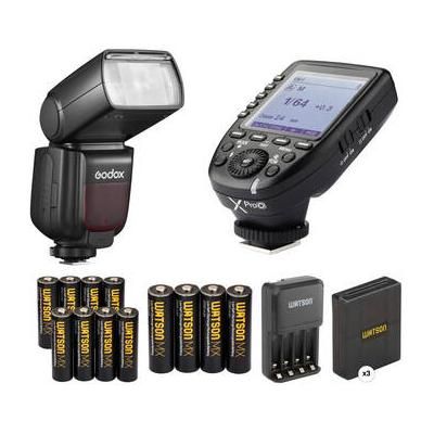Godox TT685II On-Camera Flash with Trigger and Accessories Kit for Olympus & Pana TT685IIO