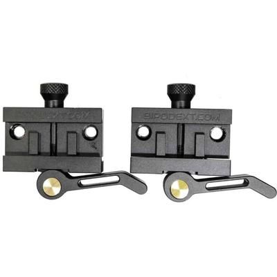 BipodeXt Gen 3 Mounting Post Kit Dual Mount Picatinny Black Small AS-2022-14