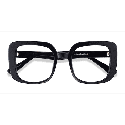 Female s square Black Acetate Prescription eyeglasses - Eyebuydirect s Calista