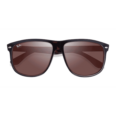 Male s aviator Light Tortoise Plastic Prescription sunglasses - Eyebuydirect s Ray-Ban RB4147