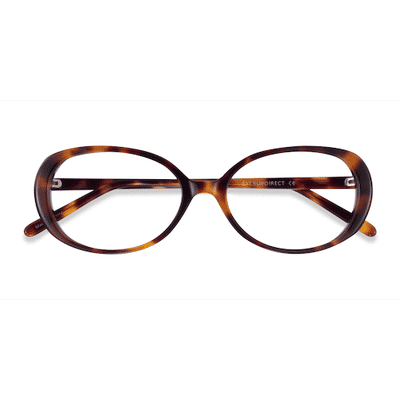 Female s oval Tortoise Acetate Prescription eyeglasses - Eyebuydirect s Surrey
