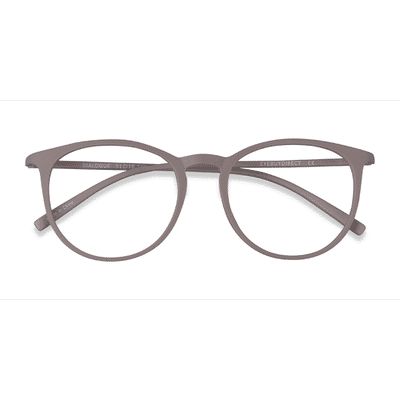 Unisex s round Faded Rose Plastic Prescription eyeglasses - Eyebuydirect s Dialogue