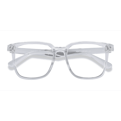 Unisex s square Clear Plastic Prescription eyeglasses - Eyebuydirect s Piano