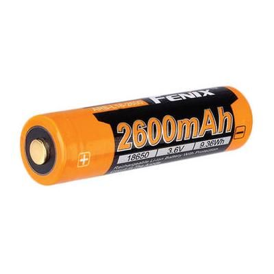 Fenix Flashlight 18650 Rechargeable Lithium-Ion Battery (3.6V, 2600mAh) ARB-L18-2600