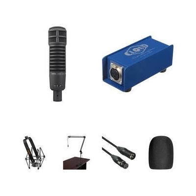 Electro-Voice RE20 1-Person Broadcaster and Cloudlifter Kit (Black) F.01U.411.906