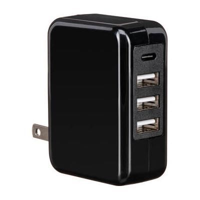 ChargeWorx 4-Port USB Travel Wall Charger CHA-CX2507BK