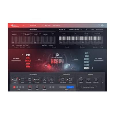 Ujam Virtual Drummer HEAVY 2 Virtual Instrument Plug-In VD-HEAVY2