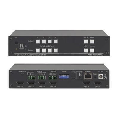 Kramer Used VS-42UHD 4x2 4K UHD HDMI Matrix Switcher VS-42UHD