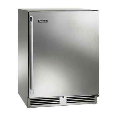 Perlick 23 7/8" Undercounter Refrigerator - 1 Section, 1 Door, Silver, 115v, HB24RS-SS-STK